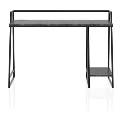 Asstd National Brand Elysian Computer Desk In Gray