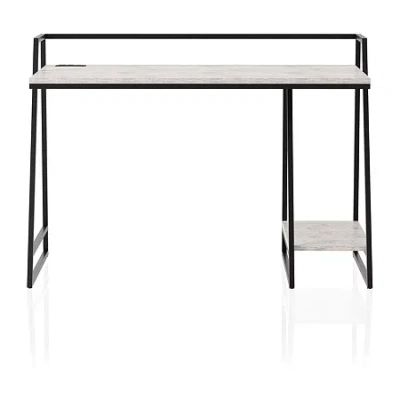 Asstd National Brand Elysian Computer Desk In White