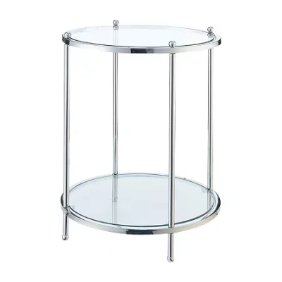 Asstd National Brand End Table In Silver