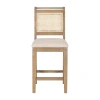 Asstd National Brand Enderlin Counter Height Bar Stool In White