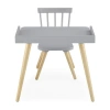 Asstd National Brand Essex Kids Table + Chairs In Gray