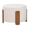 Asstd National Brand Finlay Ottoman Footstool In Sand