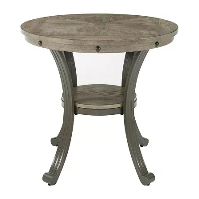 Asstd National Brand Firview End Table In Gray