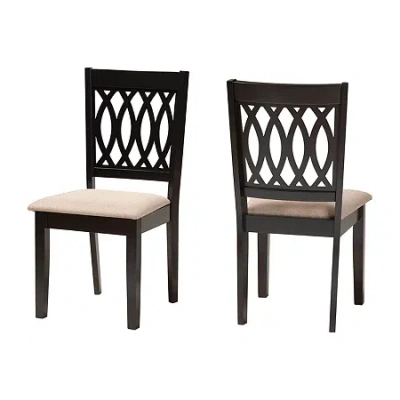 Asstd National Brand Florencia Dining Chair In Black