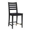 Asstd National Brand Foden Kitchen And Dinning Room Collection Counter Height Bar Stool In Black