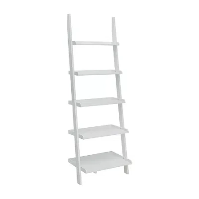 Asstd National Brand French Country Bookshelf Ladder In White