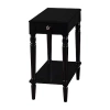 Asstd National Brand French Country Chairside End Table In Black