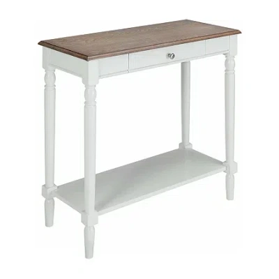 Asstd National Brand French Country Console Table In White
