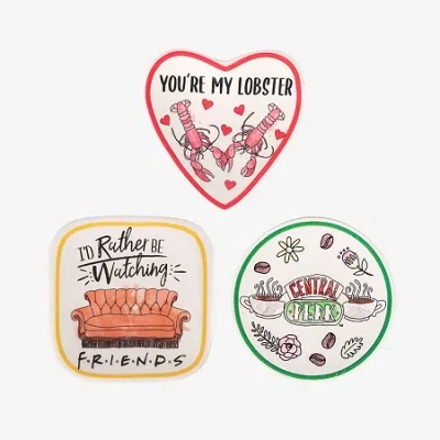 Asstd National Brand Friends 3-pc. Jewelry Tray Set In White