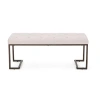 Asstd National Brand Galileo Upholstered Ottoman In Sand