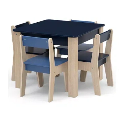 Asstd National Brand Gap Kids Table + Chairs In Blue