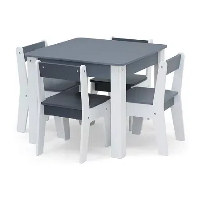 Asstd National Brand Gap Kids Table + Chairs In Gray