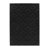 Asstd National Brand Garland Charleston Indoor Rectangular Area Rug In Black
