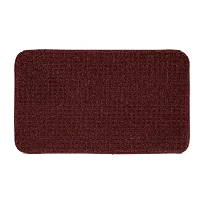 Asstd National Brand Garland Herald Square Indoor 24"x40" Kitchen Mat In Red