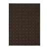 Asstd National Brand Garland Sparta Geometric Stain Resistant Indoor Rectangular Area Rug In Brown