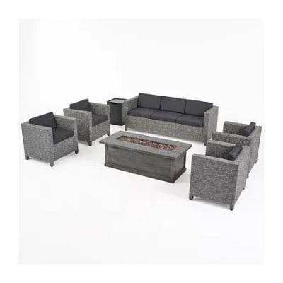 Asstd National Brand Gastman 7-pc. Conversation Set In Gray