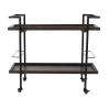 Asstd National Brand Gerard Wood-top Serving Cart In Brown