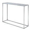 Asstd National Brand Gold Living Room Collection Console Table In Silver