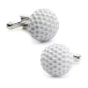 Asstd National Brand Golf Ball Cufflinks In Metallic