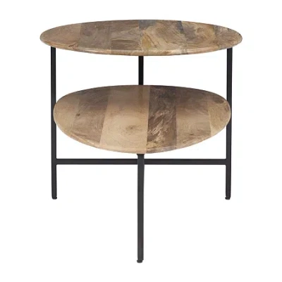 Asstd National Brand Gouaux Storage Coffee Table In Black