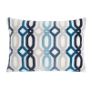 Asstd National Brand Grande Jatte Lumbar Pillow In Blue