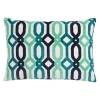 Asstd National Brand Grande Jatte Lumbar Pillow In Green