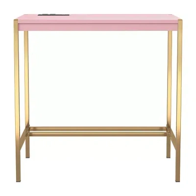 Asstd National Brand Greagle Writing Desk In Pink