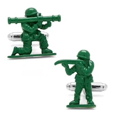 Asstd National Brand Green Army Men Cuff Links