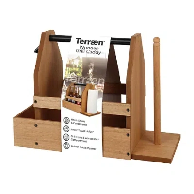 Asstd National Brand Grill Caddy Iron & Board Caddy In Brown