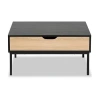 Asstd National Brand Haben 1-drawer Coffee Table In Black