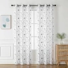 Asstd National Brand Harlow Grommet Top Light-filtering Set Of 2 Curtain Panel In White