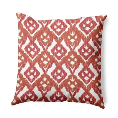 Asstd National Brand Hipster Square Throw Pillow In Orange