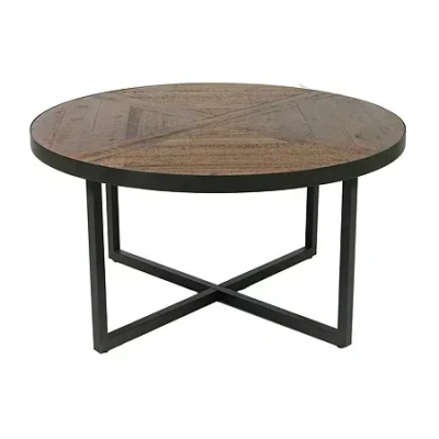 Asstd National Brand Home Point Alicia Coffee Table In Brown