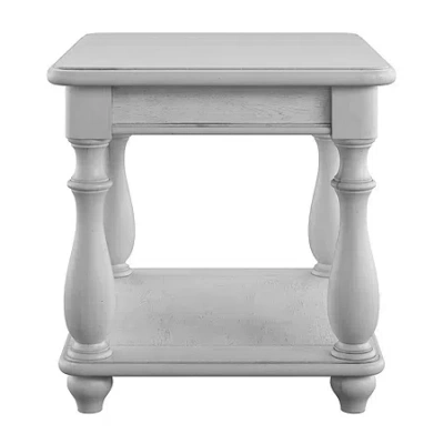 Asstd National Brand Home Point Durham End Table In Gray