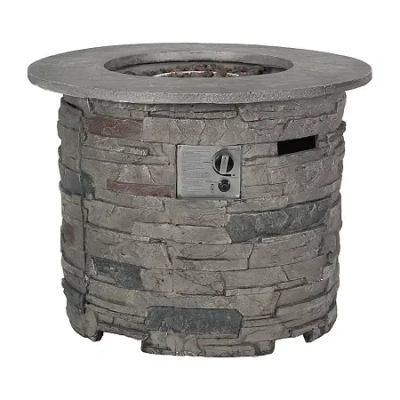 Asstd National Brand Hoonah Fire Pit In Gray