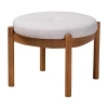 Asstd National Brand Iliana Footstool In Brown