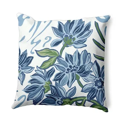 Asstd National Brand Iona Square Throw Pillow In Blue