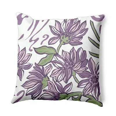 Asstd National Brand Iona Square Throw Pillow In Purple