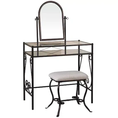 Asstd National Brand Isabel 2-pc. Vanity Set In Gray