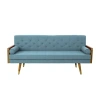 Asstd National Brand Jalon Track-arm Sofa In Blue