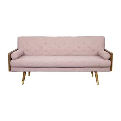Asstd National Brand Jalon Track-arm Sofa In Pink