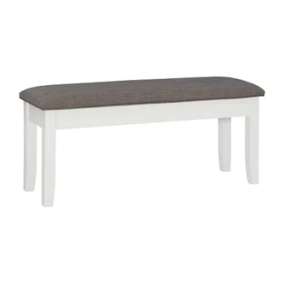 Asstd National Brand Janisse Dining Collection Bench In Sand