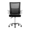 Asstd National Brand Jefferson Collection Adjustable Height Office Chair In White