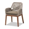 Asstd National Brand Jennifer Armchair In Gray