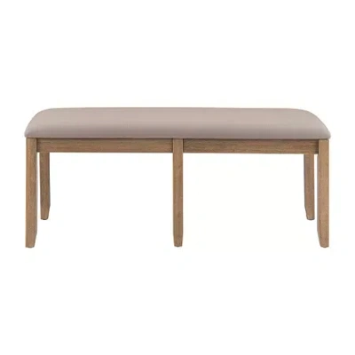 Asstd National Brand Juniper Bench In Gray