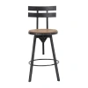 Asstd National Brand Jutte Bar Stool In Brown