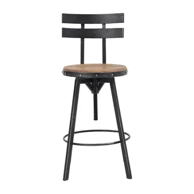 Asstd National Brand Jutte Bar Stool In Brown