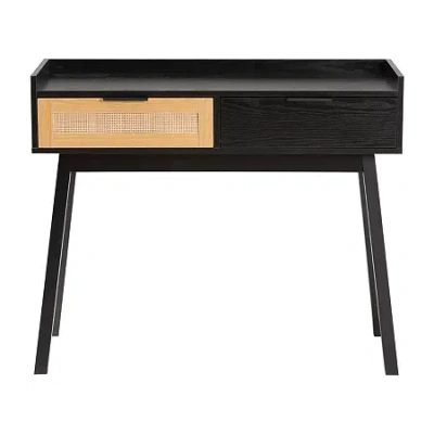Asstd National Brand Kalani 2-drawer Console Table In Brown