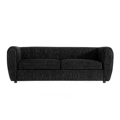 Asstd National Brand Katie Track-arm Sofa In Black