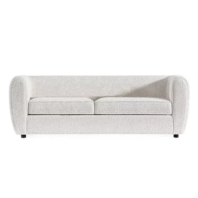 Asstd National Brand Katie Track-arm Sofa In White